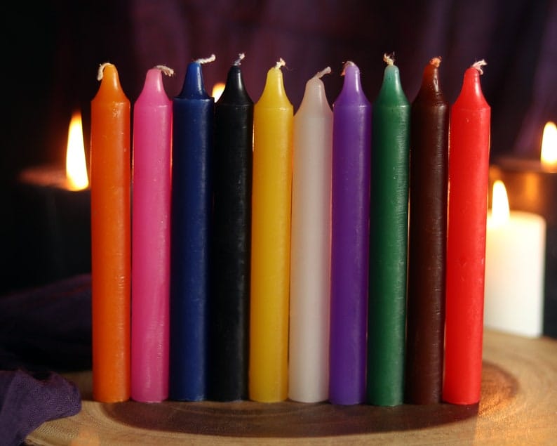 Set of 10 Elegant 10-Inch Dinner Candles – Perfect for Stylish Dining & Special Occasions
