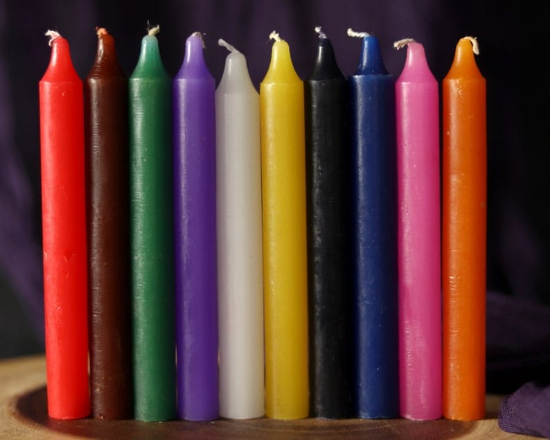 Set of 10 Elegant 10-Inch Dinner Candles – Perfect for Stylish Dining & Special Occasions