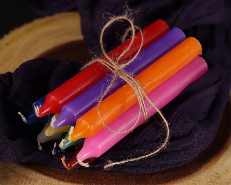 Set of 10 Elegant 10-Inch Dinner Candles – Perfect for Stylish Dining & Special Occasions