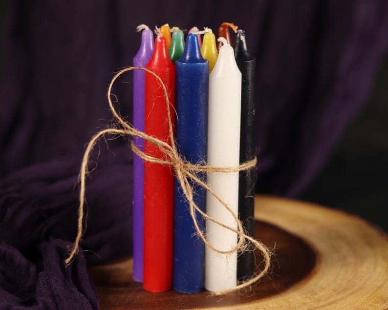 Set of 10 Elegant 10-Inch Dinner Candles – Perfect for Stylish Dining & Special Occasions