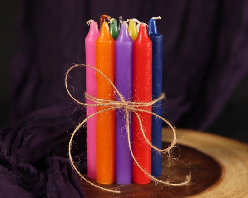 Set of 10 Elegant 10-Inch Dinner Candles – Perfect for Stylish Dining & Special Occasions