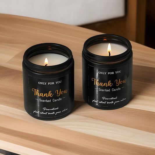 Luxury Scented Candle + Complimentary Eid Greeting Pillar